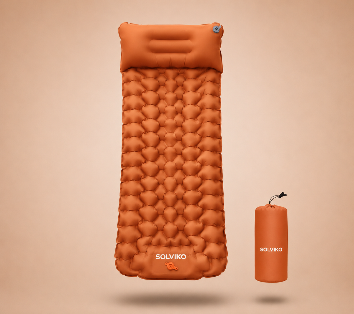 Matelas Gonflable SOLVIKO orange